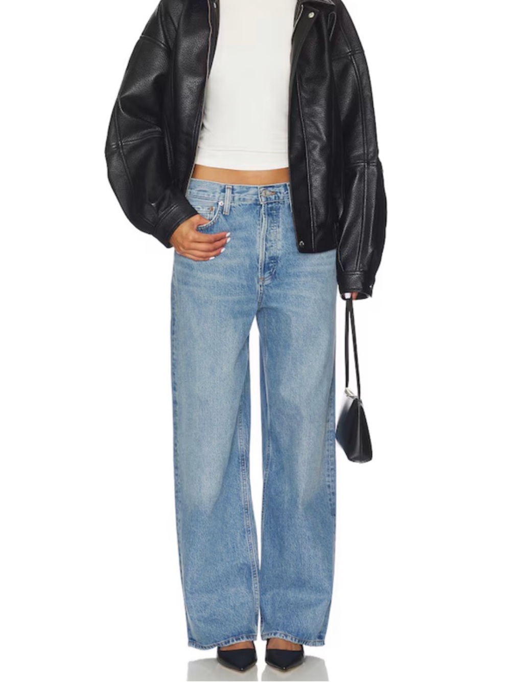Agolde Low Slung Baggy Jeans